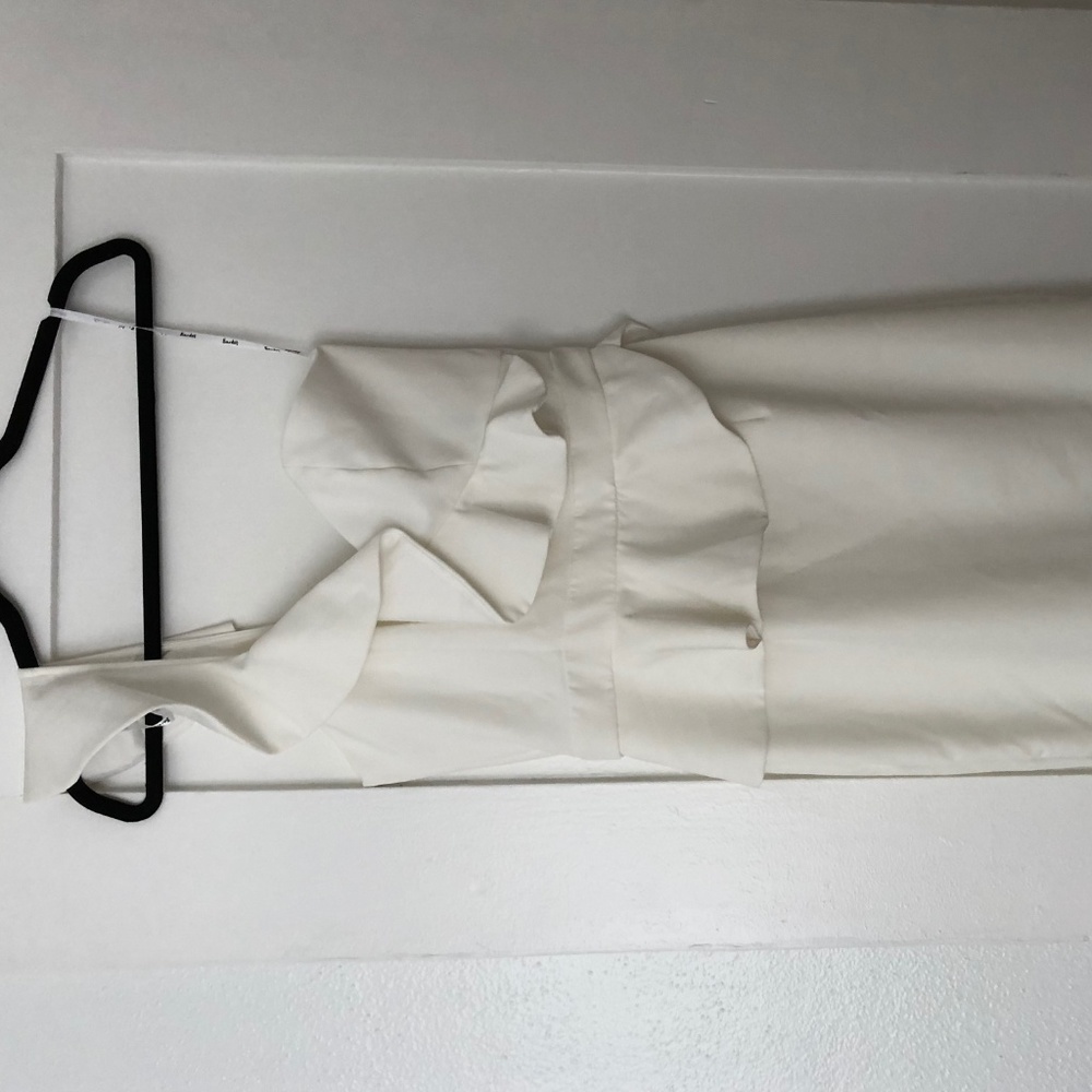 NWT Bardot White One Shoulder Dress